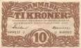 Dänemark - 10  Kroner (#031o-4_AU)