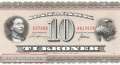 Denmark - 10  Kroner (#044ag-73-3_AU)