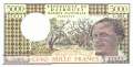 Djibouti - 5.000  Francs (#038c_UNC)