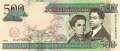 Dominikanische Republik - 500  Pesos Oro (#172a_UNC)