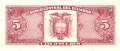 Ecuador - 5  Sucres (#113d-IA_UNC)