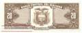 Ecuador - 20  Sucres (#115b-LD_UNC)