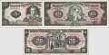 Ecuador: 5 - 20 Sucres (3 banknotes)