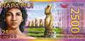 Easter Island - 2.500  Rongo - plastic (#A3_UNC)
