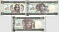 Eritrea: 1 - 10 Nakfa (3 banknotes)