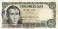 Spain - 5  Pesetas (#140a_VG)