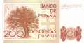 Spanien - 200  Pesetas (#156_UNC)