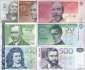 Estland: 2 - 500 Krooni (7 Banknoten)