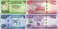Ethiopia: 10 - 200 Birr (4 banknotes)