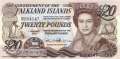 Falkland Inseln - 20  Pounds (#019a_UNC)