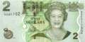 Fidschi Inseln - 2  Dollars (#109b_UNC)