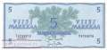 Finland - 5  Markkaa (#099a-50-1_UNC)