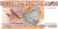 French Pacific Territories - 1.000  Francs (#006c_UNC)