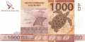 French Pacific Territories - 1.000  Francs (#006c_UNC)