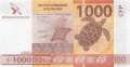 French Pacific Territories - 1.000  Francs (#006d_UNC)