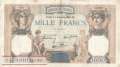 Frankreich - 1.000  Francs (#090c-38_F)