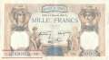 France - 1.000  Francs (#090c-39_VF)