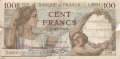 Frankreich - 100  Francs (#094-42_G)