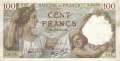 Frankreich - 100  Francs (#094-42_VF)