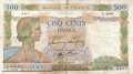 France - 500  Francs (#095b-42_F)