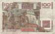 Frankreich - 100  Francs (#128d-52_F)