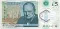 Grossbritannien - 5  Pounds - Polymer (#394a_UNC)