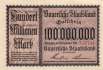 Deutschland - 100 Millionen Mark (#BAY224a_AU)