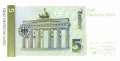Deutschland - 5  Deutsche Mark (#BRD-40a-A_UNC)