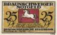 Braunschweig - 25  Pfennig (#BRS25a_UNC)