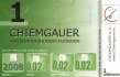 Regionalgeld Chiemgau - 1  Chiemgauer (#CH01_UNC)