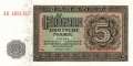 Germany - 5  Deutsche Mark (#DDR-04a_UNC)