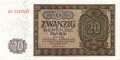 Germany - 20  Deutsche Mark (#DDR-06_UNC)