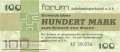 DDR-Forumscheck - 100  Mark (#DDR-35a_UNC)