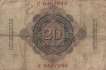 Germany - 20  Mark (#DEU-034_F)