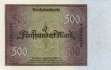 Deutschland - 500  Mark (#DEU-080_UNC)