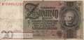 Deutschland - 20  Reichsmark (#DEU-184a-F_VG)
