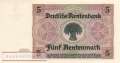 Germany - 5  Rentenmark (#DEU-209a_UNC)