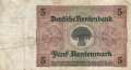 Deutschland - 5  Rentenmark (#DEU-209b_F)