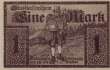 Furtwangen - 1  Mark - cancelled (#DGN167-04b_UNC)