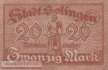 Solingen - 20  Mark (#DGN499_14b_VG)