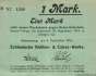 Gottesberg - 1  Mark (#DN14_129_4a_VF)