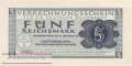 Germany - 5  Reichsmark (#DWM-09_UNC)