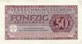 Deutschland - 50  Reichsmark (#DWM-11b_AU)