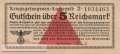 Germany - 5  Reichsmark (#DWM-26b_XF)