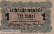 Germany - 1  Rubel (#EWK-035d_VG)