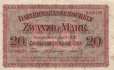 Germany - 20  Mark (#EWK-044_F)