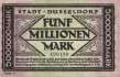 Düsseldorf - 5 Millionen Mark (#I23_1150r_VF)