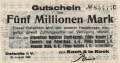 Oelsnitz - 5 Millionen Mark (#I23_4108h-3_VF)