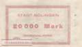 Solingen - 20.000  Mark (#I23_4809a-1_VF)