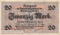 Memel - 20  Mark (#MEM-06a_XF)